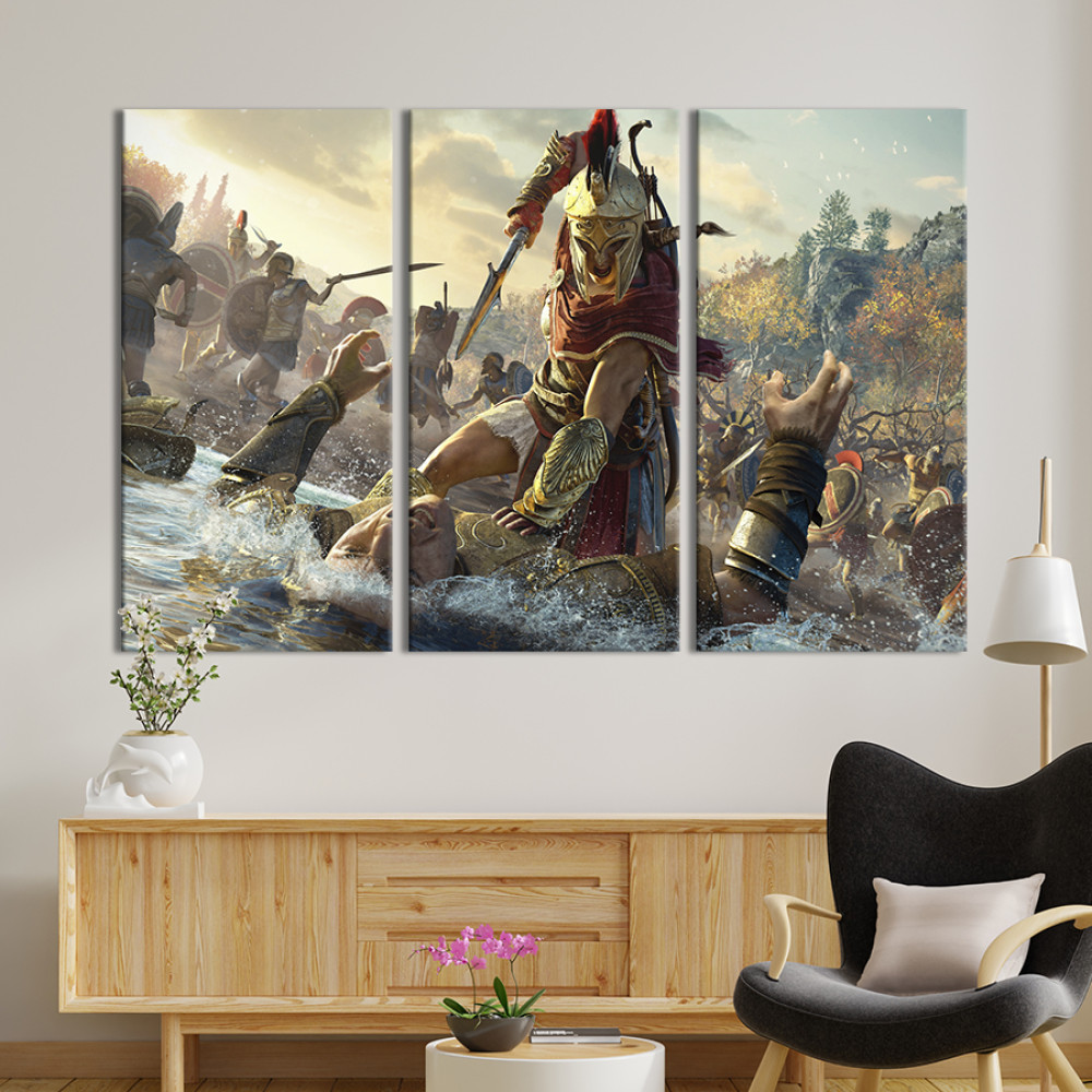 Картина Алексіос /Assassin's Creed 78x48 см (1496-31)