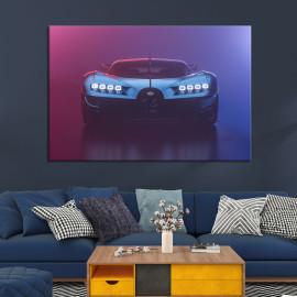 Картина Авто Bugatti Chiron Vision GT 51x34 см (1304-1)