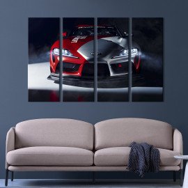 Картина Стильне авто Toyota Supra 89x53 см (1405-41)