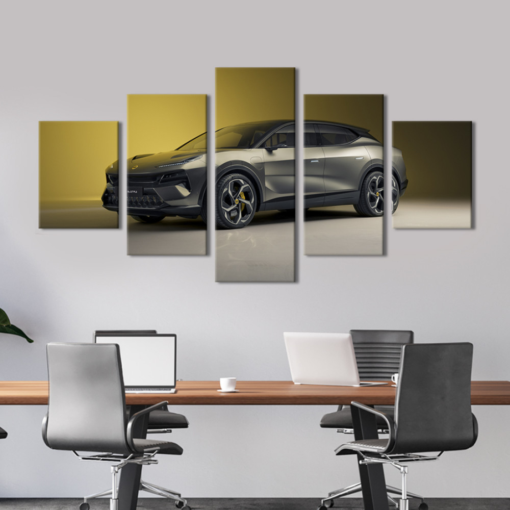 Картина Британський позашляховик Lotus Eletre 112x54 см (1345-52)