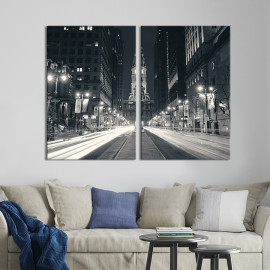 Картина Велика міська вулиця 71x51 см (380-2)