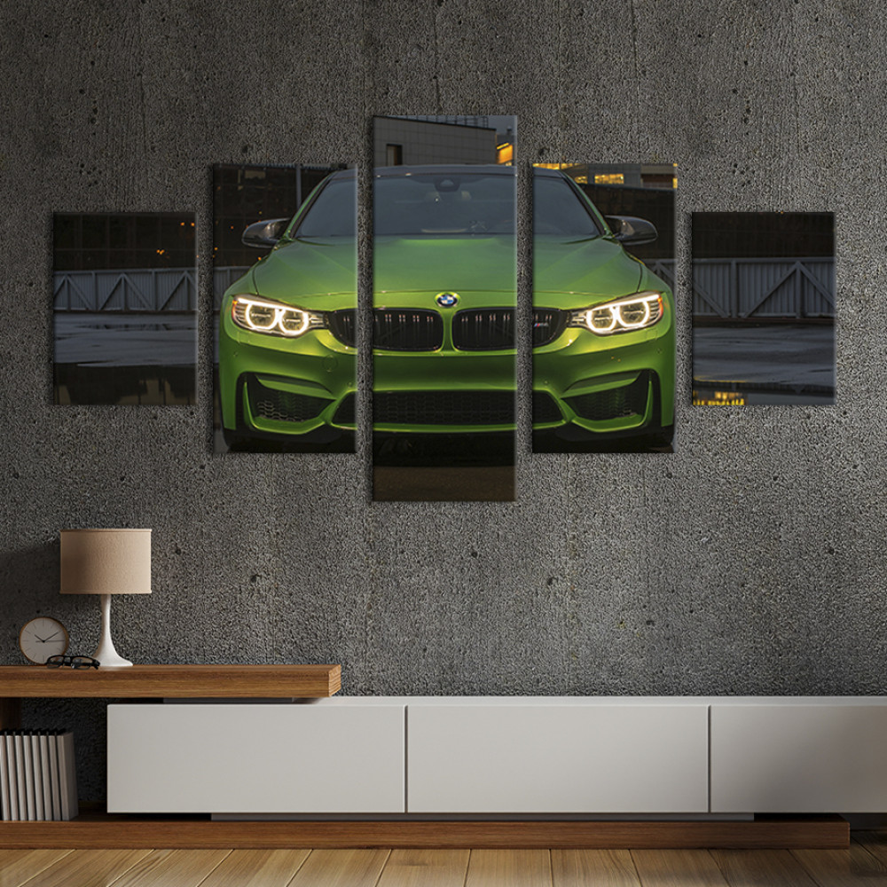 Картина Модне авто BMW Gran Turismo 112x54 см (111-52)