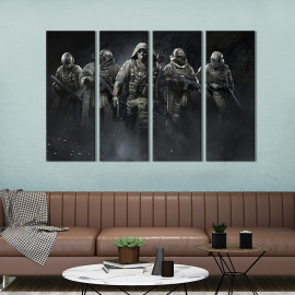 Картина Тактичний шутер Tom Clancy’s Ghost Recon Breakpoint 89x53 см (1521-41)
