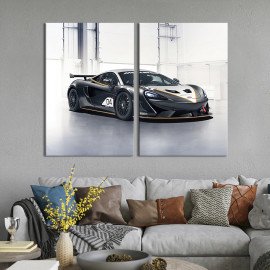 Картина Спортивне авто McLaren 570S GT4 71x51 см (1353-2)