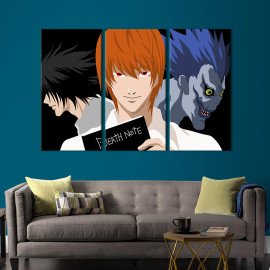 Картина Манга Death Note 78x48 см (1468-31)