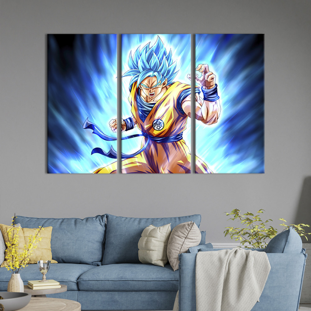 Картина Son Goku, Dragon Ball 128x81 см (708-31)