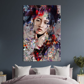 Картина в офіс Яскрава східна дівчина 51x34 см (2art_139)