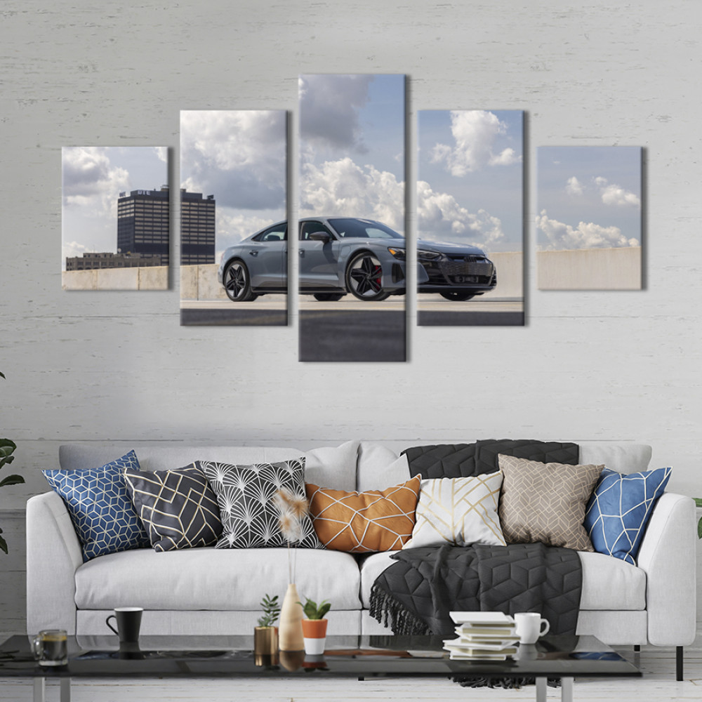 Картина Audi TT RS Heritage Edition в ритмі міста 112x54 см (1287-52)