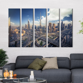 Картина Краса Абу-Дабі в Арабських Еміратах 87x50 см (375-51)