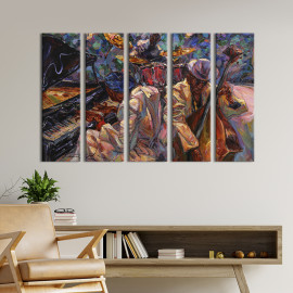 Картина Атмосфера джазу 132x80 см (521-51)