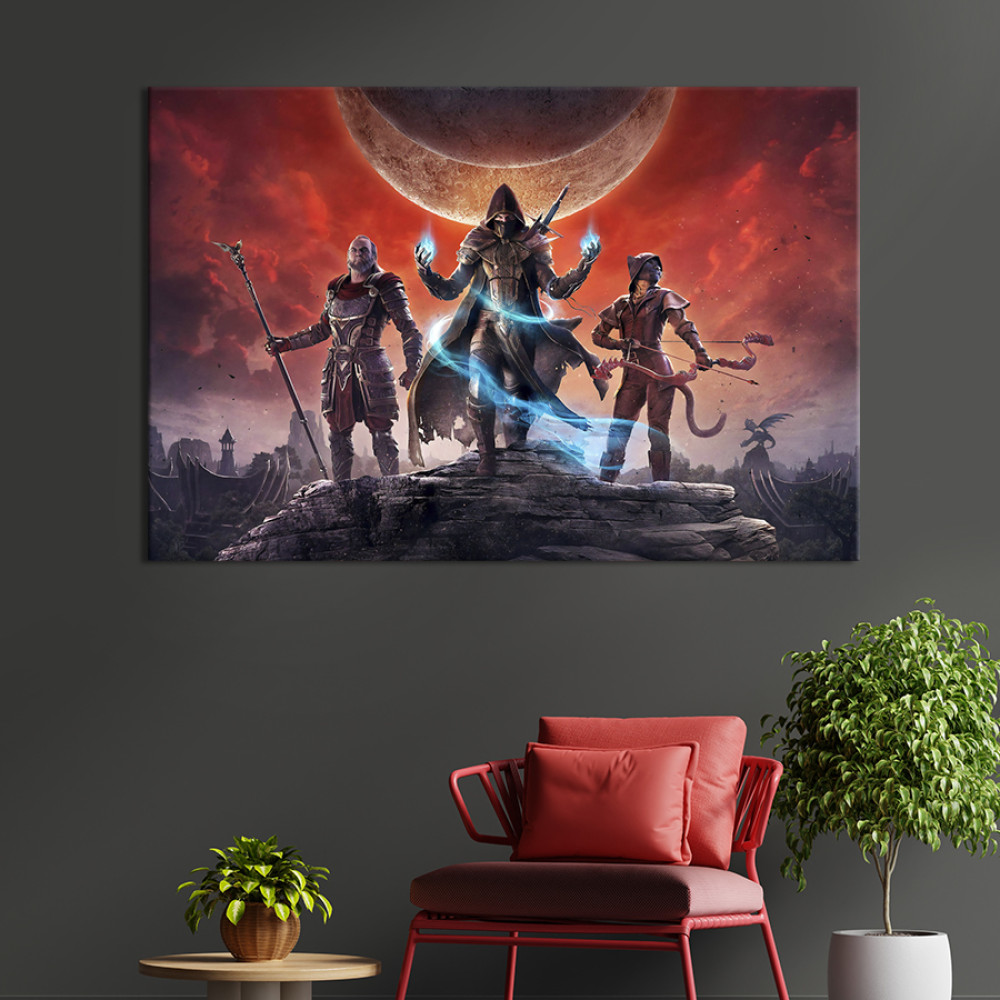 Картина The Elder Scrolls 51x34 см (1519-1)