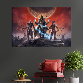 Картина The Elder Scrolls 122x81 см (1519-1)
