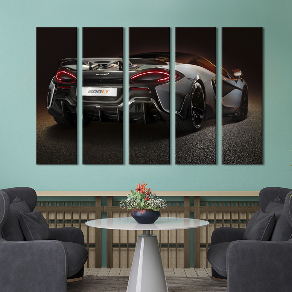 Картина Авто класу люкс McLaren 570S 132x80 см (1351-51)