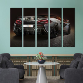 Картина Авто класу люкс McLaren 570S 132x80 см (1351-51)