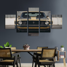 Картина Гарний автомобіль Ford Mustang 1970 112x54 см (1254-52)