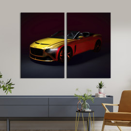 Картина Шикарний автомобіль Bentley Bacalar 71x51 см (1273-2)