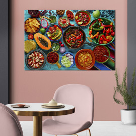 Картина на полотні Мексиканська кухня 51x34 см (295-1)