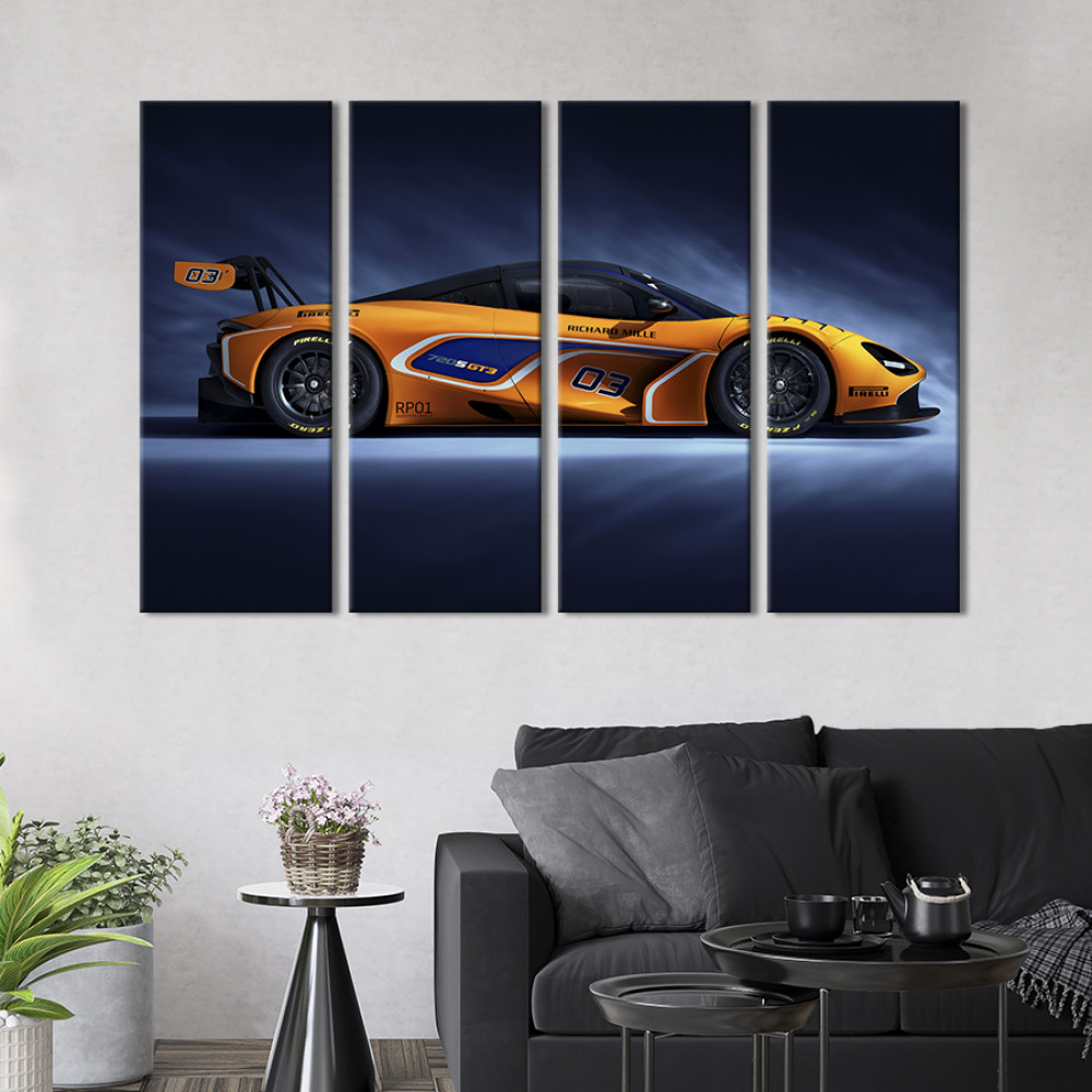Картина Спортивна машина McLaren 89x53 см (1352-41)