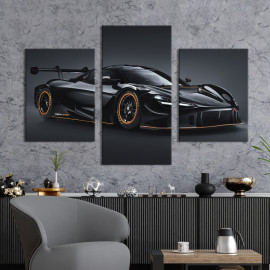 Картина Британський гіперкар McLaren 720S 66x40 см (1354-32)