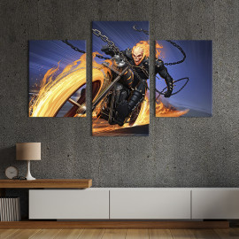 Картина на полотні Johnathon Blaze, Ghost Rider 66x40 см (713-32)
