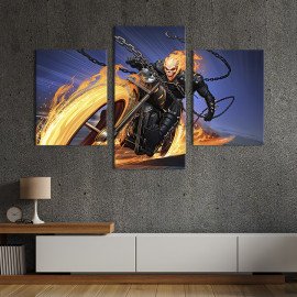 Картина на полотні Johnathon Blaze, Ghost Rider 66x40 см (713-32)