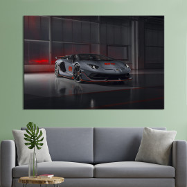 Картина Чудовий автомобіль Lamborghini 51x34 см (1263-1)