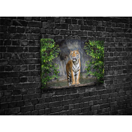 Картина Тигр у джунглях 51x34 см (551)