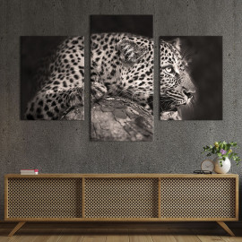 Картина Дикий леопард 66x40 см (207-32)