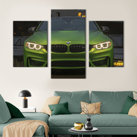 Картина на полотні Стильний BMW Gran Turismo 66x40 см (111-32)