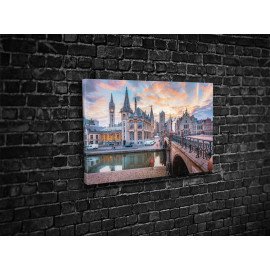 Картина Архітектура Бельгії 120x80 см (624)