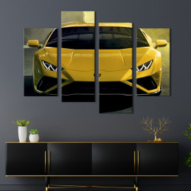 Картина Спортивна машина Ламборгіні Huracan 89x56 см (1336-42)