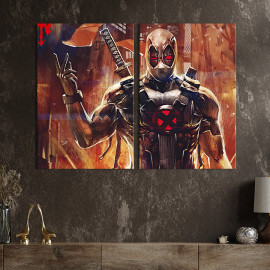 Картина Deadpool X-Force 71x51 см (702-2)