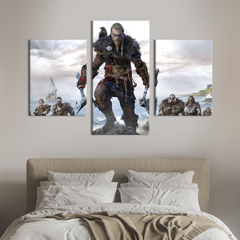 Картина Жорстокий вікінг Ейвор 66x40 см (1523-32)