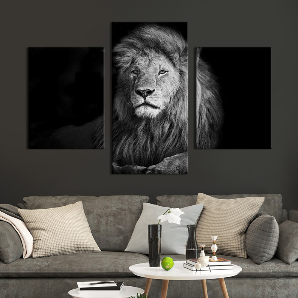 Картина Великий лев 141x90 см (150-32)