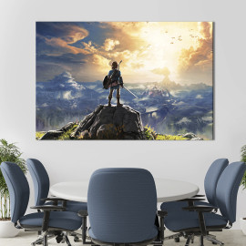 Картина The Legend of Zelda 122x81 см (1514-1)
