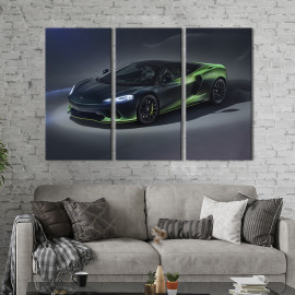 Картина Авто-хамелеон McLaren GT Verdant Theme 128x81 см (1358-31)