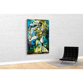 Картина Абстрактна жінка 120x80 см (453)