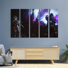 Картина Похмурий шутер Destiny 2 87x50 см (1442-51)
