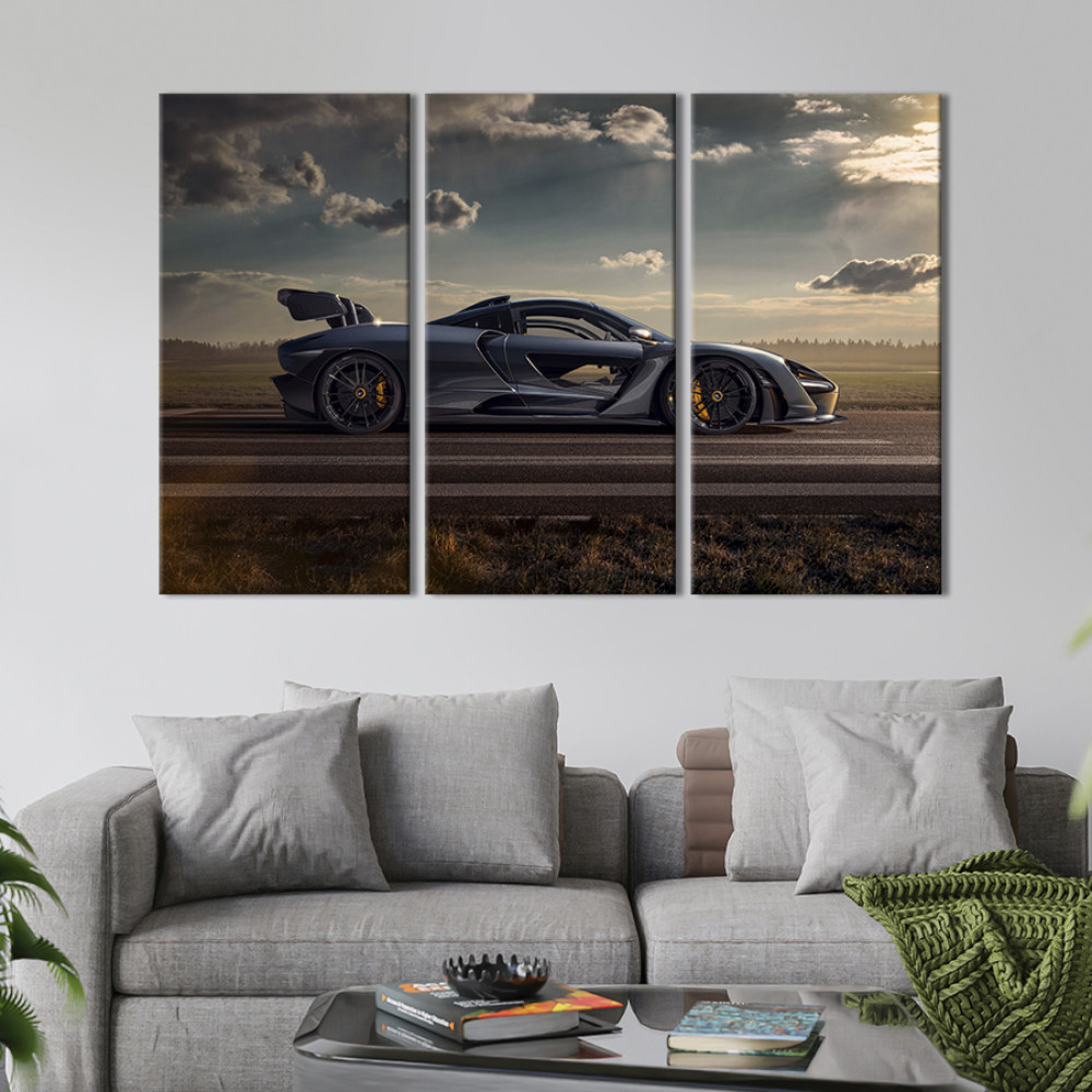 Картина Стильний McLaren Senna 78x48 см (1363-31)