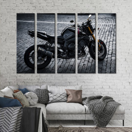 Картина Крутий мотоцикл Yamaha 87x50 см (1379-51)