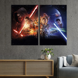 Картина Star Wars: The Force Awakens 71x51 см (668-2)