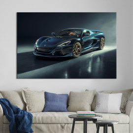 Картина Автомобіль Rimac Nevera 51x34 см (1390-1)