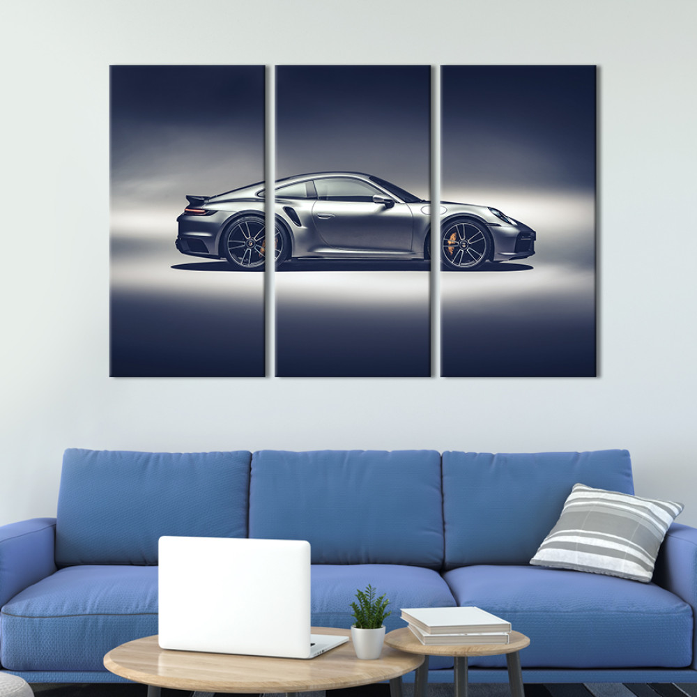 Картина Витончений Porsche 911 Turbo S 78x48 см (1385-31)