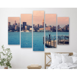 Картина Огляд на Нью-Йорк 112x68 см (M5_M_257)