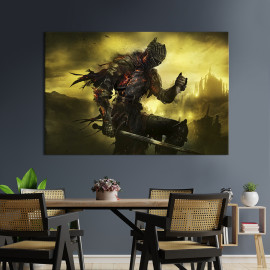 Картина Ashen One, Dark Souls III 122x81 см (1437-1)