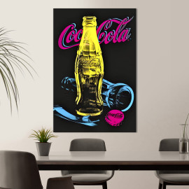 Картина в офіс Яскраві пляшки Кока-Кола 51x34 см (2art_152)