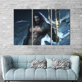 Картина на полотні Aquaman Jason Momoa DC 66x40 см (682-32)