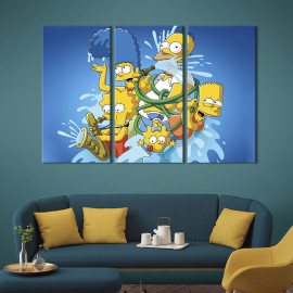 Картина Simpsons funny 78x48 см (742-31)