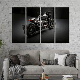 Картина Мотоцикл Triumph Rocket 3 нового покоління 89x53 см (1407-41)